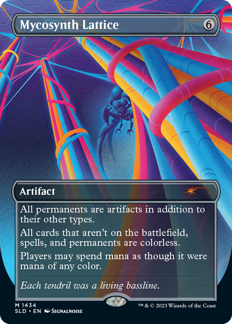 Mycosynth Lattice (Rainbow Foil) [Secret Lair Drop Series] | Gear Gaming Fayetteville