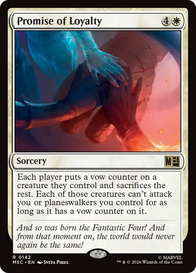 Promise of Loyalty [Marvel Super Heroes Commander] | Gear Gaming Fayetteville