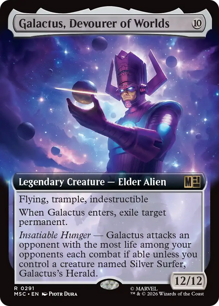 Galactus, Devourer of Worlds (Extended Art) [Marvel Super Heroes Commander] | Gear Gaming Fayetteville