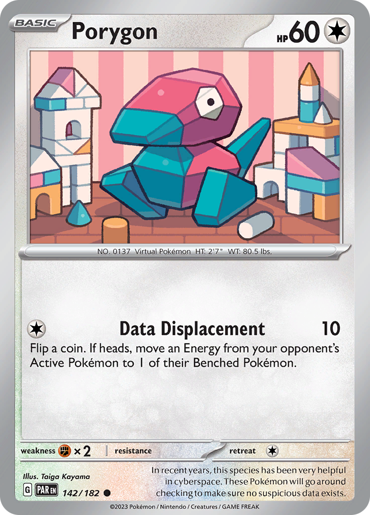 Porygon (142/182) [Scarlet & Violet: Paradox Rift] | Gear Gaming Fayetteville