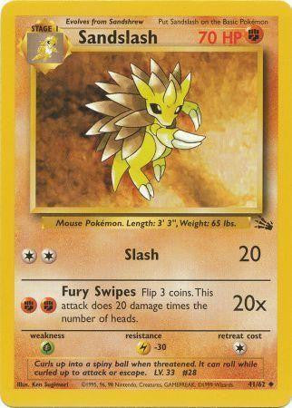 Sandslash (41/62) [Fossil Unlimited] | Gear Gaming Fayetteville