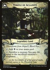 Arguel's Blood Fast // Temple of Aclazotz [Ixalan Prerelease Promos] | Gear Gaming Fayetteville