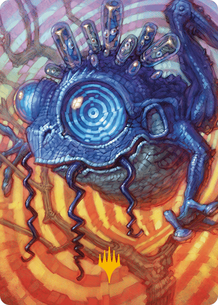 Psychic Frog Art Card (Gold-Stamped Planeswalker Symbol) [Modern Horizons 3 Art Series] | Gear Gaming Fayetteville
