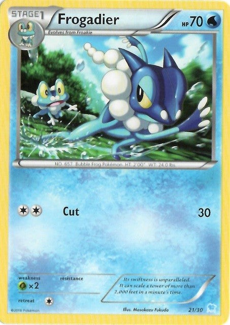 Frogadier (21/30) [XY: Trainer Kit 3 - Suicune] | Gear Gaming Fayetteville