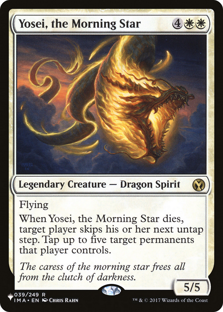 Yosei, the Morning Star [The List Reprints] | Gear Gaming Fayetteville