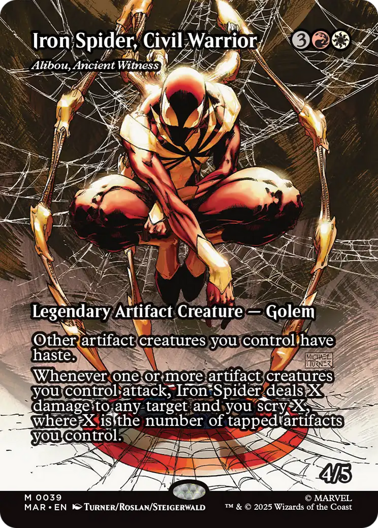 Iron Spider, Civil Warrior - Alibou, Ancient Witness [Marvel's Spider-Man: Eternal-Legal] | Gear Gaming Fayetteville