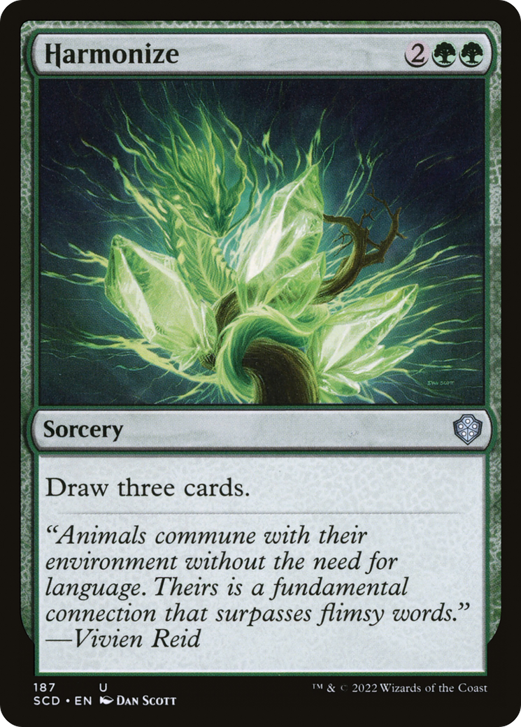 Harmonize [Starter Commander Decks] | Gear Gaming Fayetteville
