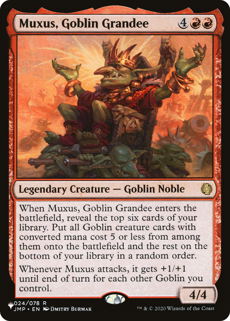 Muxus, Goblin Grandee [The List Reprints] | Gear Gaming Fayetteville