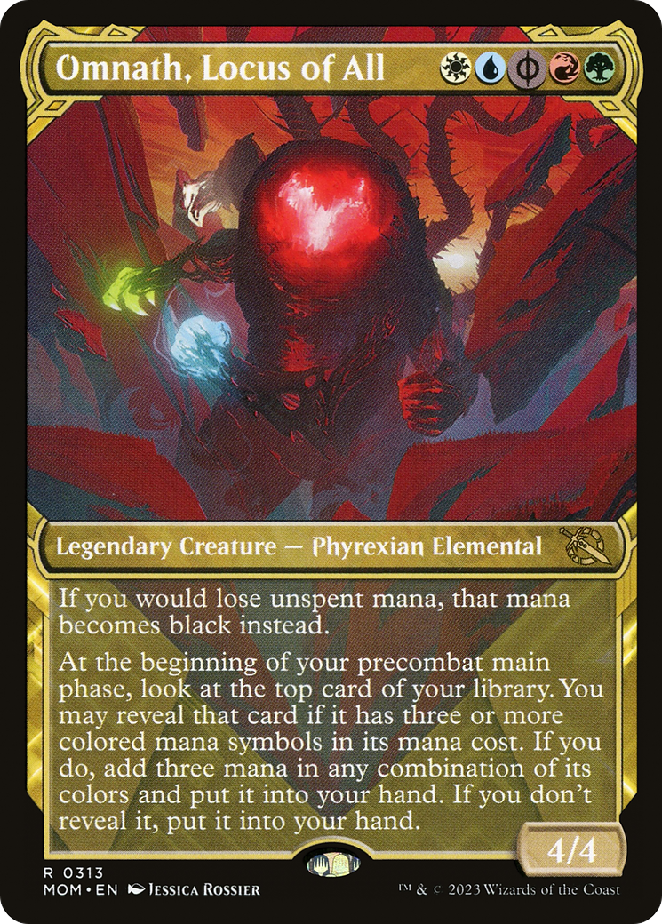 Omnath, Locus of All (Showcase Planar Booster Fun) [March of the Machine] | Gear Gaming Fayetteville