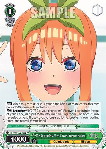 The Quintuplets After 5 Years, Yotsuba Nakano - [The Quintessential Quintuplets Movie] | Gear Gaming Fayetteville