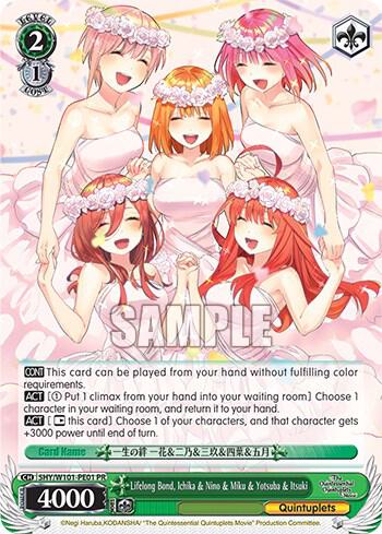 Lifelong Bond, Ichika & Nino & Miku & Yotsuba & Itsuki - [The Quintessential Quintuplets Movie] | Gear Gaming Fayetteville