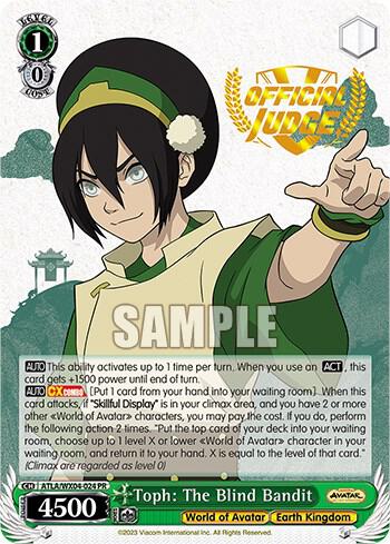 Toph: The Blind Bandit (Judge Promo) - [Avatar: The Last Airbender] | Gear Gaming Fayetteville