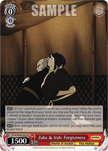 Zuko & Iroh: Forgiveness (SR) - [Avatar: The Last Airbender] | Gear Gaming Fayetteville