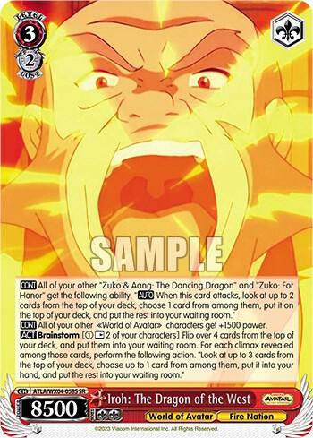 Iroh: The Dragon of the West (SR) - [Avatar: The Last Airbender] | Gear Gaming Fayetteville