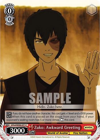 Zuko: Awkward Greeting - [Avatar: The Last Airbender] | Gear Gaming Fayetteville