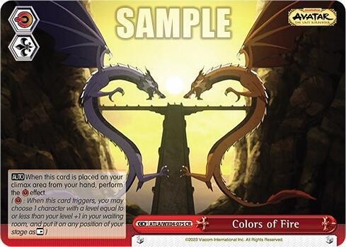 Colors of Fire - [Avatar: The Last Airbender] | Gear Gaming Fayetteville