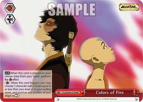Colors of Fire (RRR) - [Avatar: The Last Airbender] | Gear Gaming Fayetteville