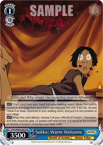 Sokka: Warm Welcome (SR) - [Avatar: The Last Airbender] | Gear Gaming Fayetteville