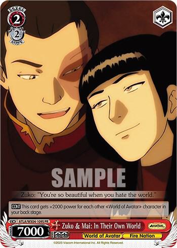 Zuko & Mai: In Their Own World (Foil) - [Avatar: The Last Airbender] | Gear Gaming Fayetteville