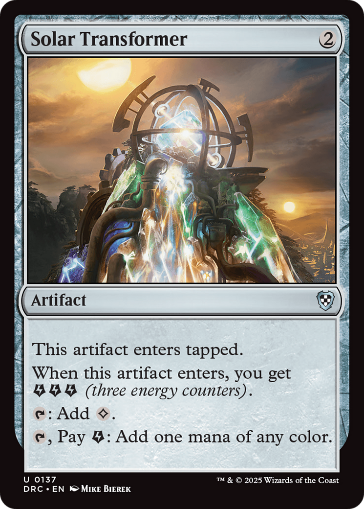 Solar Transformer [Aetherdrift Commander] | Gear Gaming Fayetteville