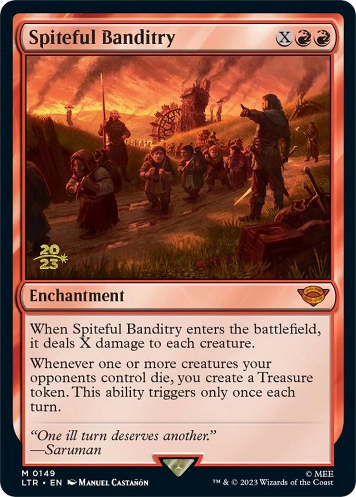 Spiteful Banditry [The Lord of the Rings: Tales of Middle-Earth Prerelease Promos] | Gear Gaming Fayetteville