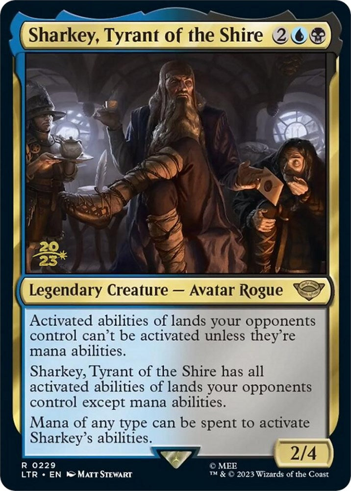 Sharkey, Tyrant of the Shire [The Lord of the Rings: Tales of Middle-Earth Prerelease Promos] | Gear Gaming Fayetteville
