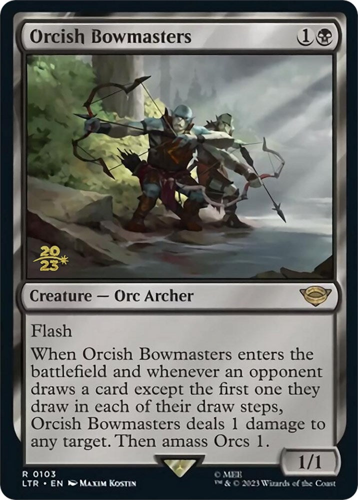 Orcish Bowmasters [The Lord of the Rings: Tales of Middle-Earth Prerelease Promos] | Gear Gaming Fayetteville