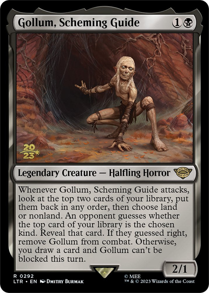 Gollum, Scheming Guide [The Lord of the Rings: Tales of Middle-Earth Prerelease Promos] | Gear Gaming Fayetteville
