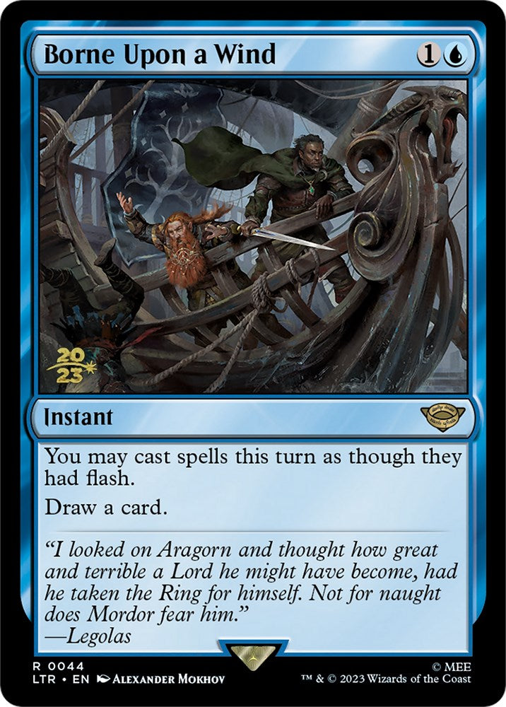 Borne Upon a Wind [The Lord of the Rings: Tales of Middle-Earth Prerelease Promos] | Gear Gaming Fayetteville