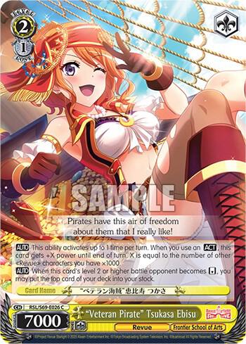 "Veteran Pirate" Tsukasa Ebisu - [Revue Starlight -Re LIVE-] | Gear Gaming Fayetteville
