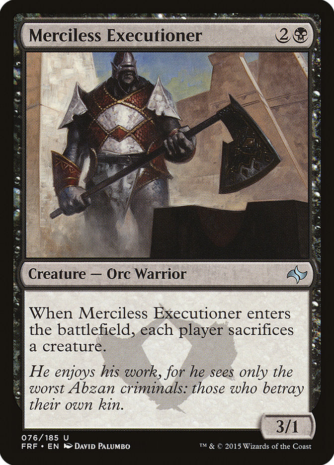 Merciless Executioner [Fate Reforged] | Gear Gaming Fayetteville