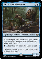 Sai, Master Thopterist [Commander Masters] | Gear Gaming Fayetteville