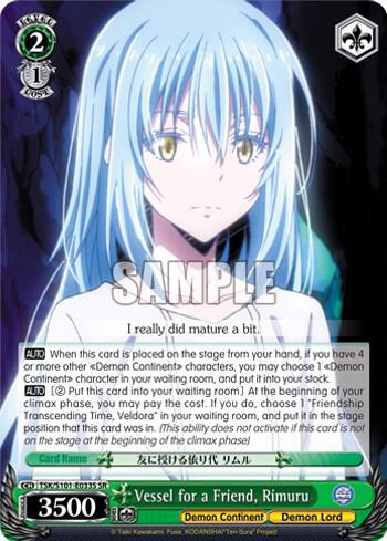 Vessel for a Friend, Rimuru (SR) - [That Time I Got Reincarnated as a Slime Vol.3] | Gear Gaming Fayetteville