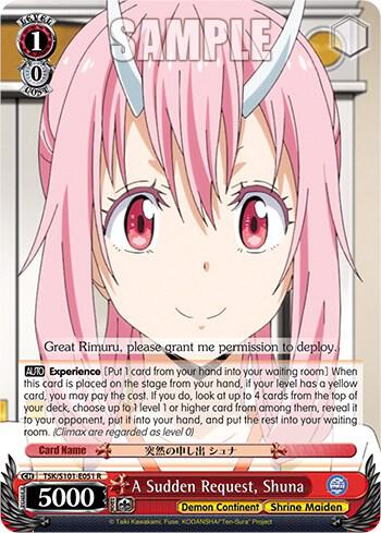 A Sudden Request, Shuna - [That Time I Got Reincarnated as a Slime Vol.3] | Gear Gaming Fayetteville