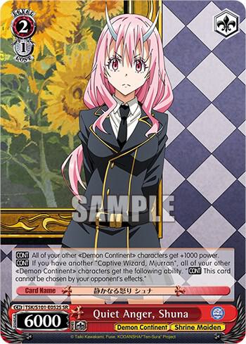 Quiet Anger, Shuna (SR) - [That Time I Got Reincarnated as a Slime Vol.3] | Gear Gaming Fayetteville