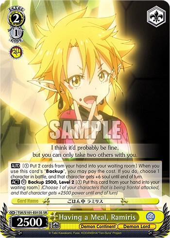 Having a Meal, Ramiris (SR) - [That Time I Got Reincarnated as a Slime Vol.3] | Gear Gaming Fayetteville