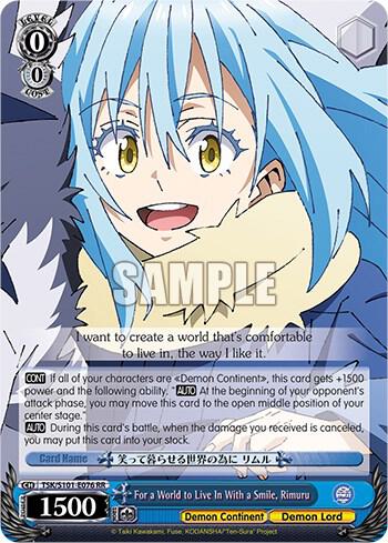 For a World to Live In With a Smile, Rimuru - [That Time I Got Reincarnated as a Slime Vol.3] | Gear Gaming Fayetteville