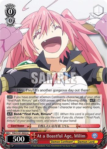 At a Boastful Age, Milim - [That Time I Got Reincarnated as a Slime Vol.3] | Gear Gaming Fayetteville