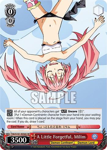 A Little Forgetful, Milim (SR) - [That Time I Got Reincarnated as a Slime Vol.3] | Gear Gaming Fayetteville