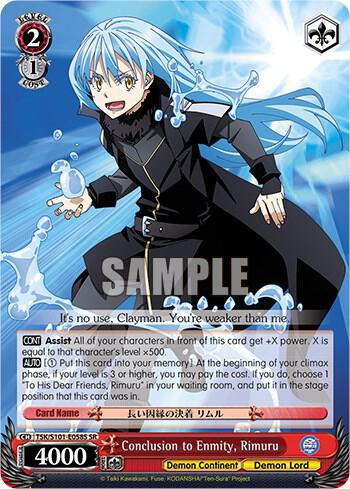 Conclusion to Enmity, Rimuru (SR) - [That Time I Got Reincarnated as a Slime Vol.3] | Gear Gaming Fayetteville