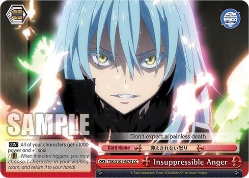 Insuppressible Anger - [That Time I Got Reincarnated as a Slime Vol.3] | Gear Gaming Fayetteville