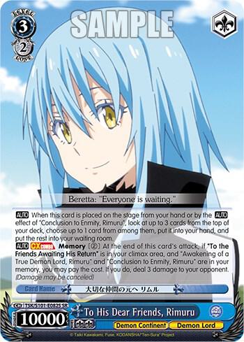 To His Dear Friends, Rimuru (SR) - [That Time I Got Reincarnated as a Slime Vol.3] | Gear Gaming Fayetteville