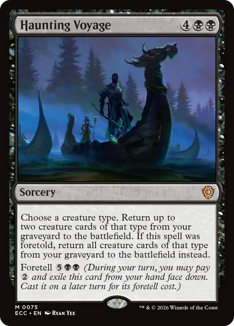 Haunting Voyage [Lorwyn Eclipsed Commander] | Gear Gaming Fayetteville