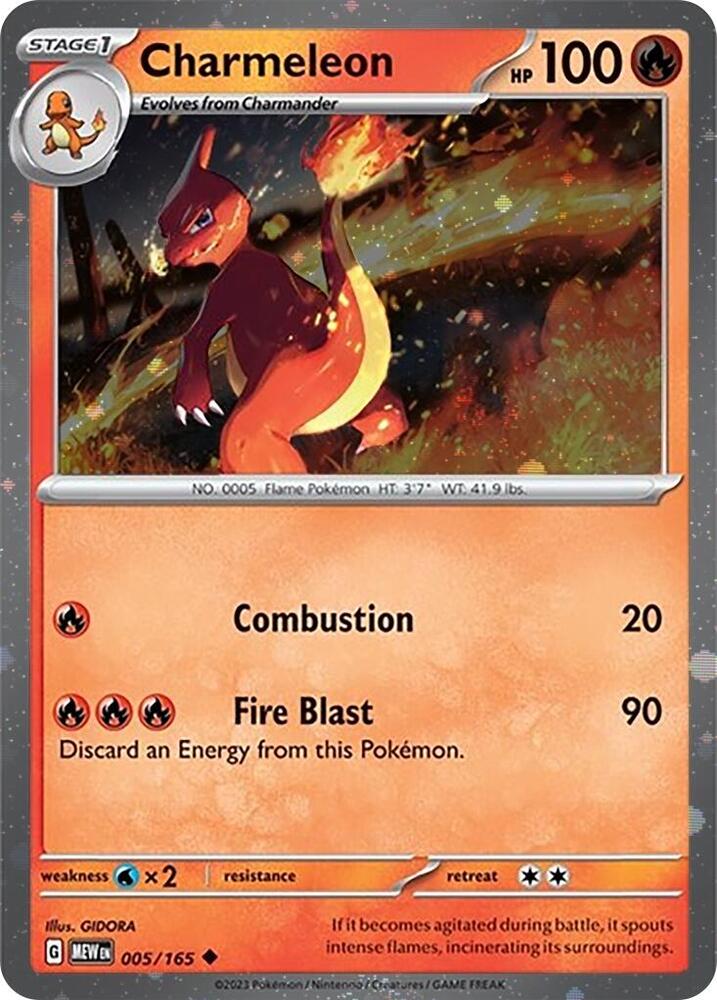 Charmeleon (005) (Cosmos Holo) [Scarlet & Violet: Black Star Promos] | Gear Gaming Fayetteville