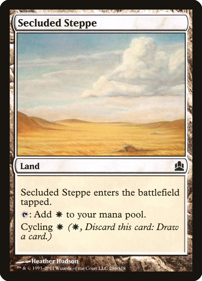 Secluded Steppe [Commander 2011] | Gear Gaming Fayetteville