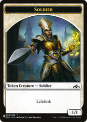 Angel (SLD) // Soldier (GRN) Double-Sided Token [Secret Lair: Angels Tokens] | Gear Gaming Fayetteville