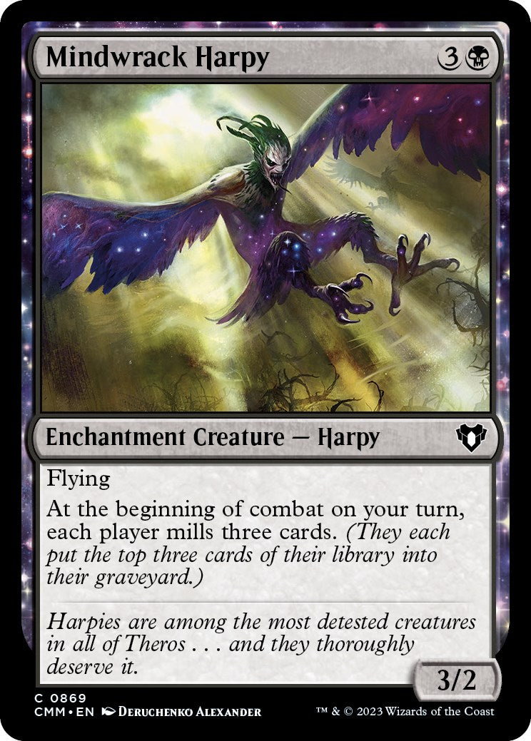 Mindwrack Harpy [Commander Masters] | Gear Gaming Fayetteville