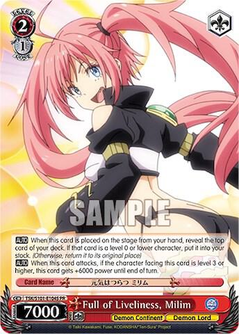 Full of Liveliness, Milim (Foil) - [That Time I Got Reincarnated as a Slime Vol.3] | Gear Gaming Fayetteville