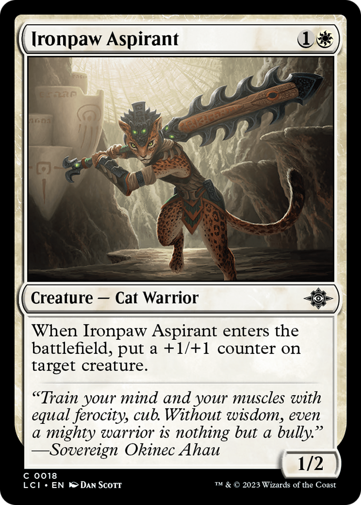 Ironpaw Aspirant [The Lost Caverns of Ixalan] | Gear Gaming Fayetteville