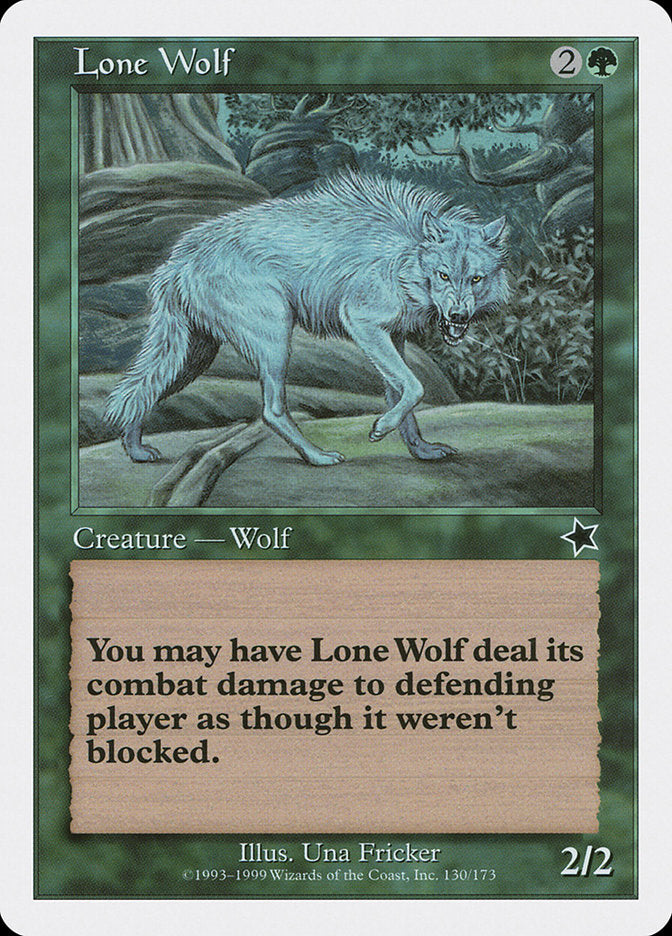 Lone Wolf [Starter 1999] | Gear Gaming Fayetteville